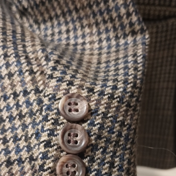 Brooks Black and White Sport Coat Classic Style - Picture 3 of 3